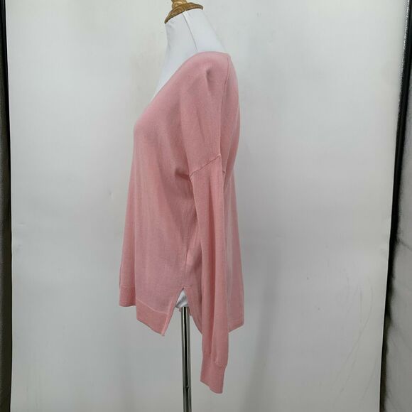 Madewell Southstar Wool Blend Pink Sweater Size XXS Pullover Long Sleeve Thin - Picture 3 of 11